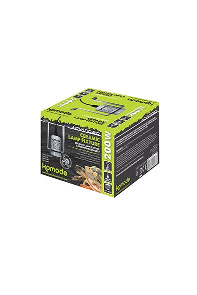 Komodo keraminis lempos cokolis