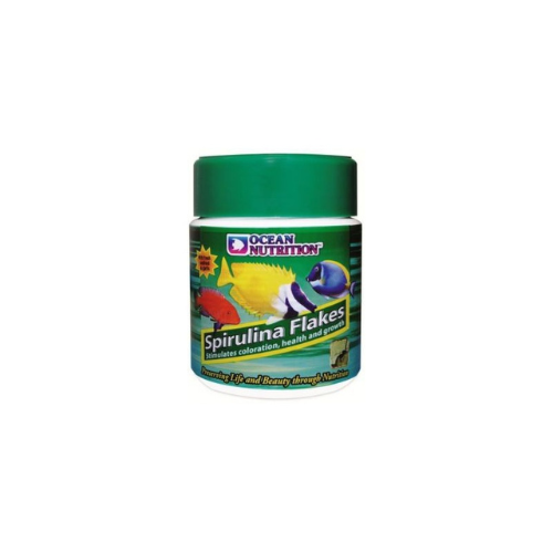 „Ocean Nutrition“ spirulinos dribsniai 34 g (maisto dribsniai)