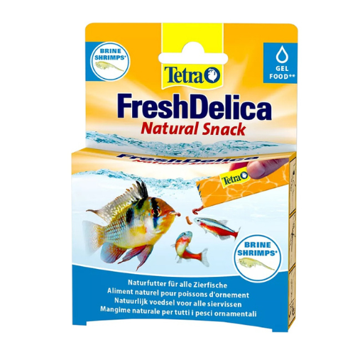 Tetra FreshDelica Brine Shrimps 48g - gelinis maistas