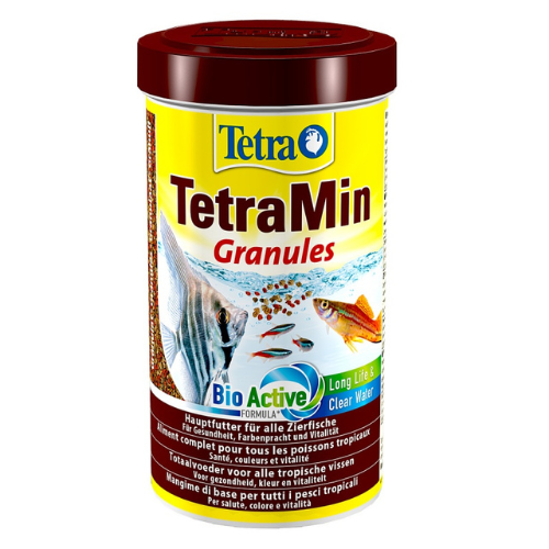„Tetra Min Granules“ 500 ml – granuliuotas žuvų maistas