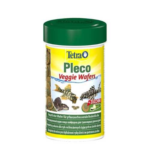 „Tetra Pleco VeggieWafers“ 100 ml – maistas žolėdėms dugninėms žuvims