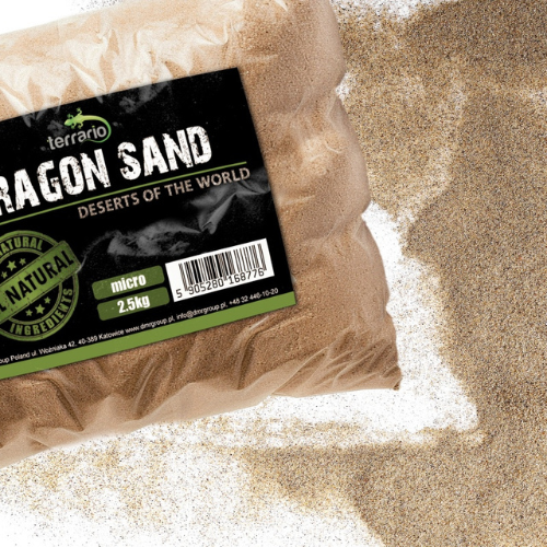 Terrario Dragon Sand 2,5 kg - mikro dykumos smėlis
