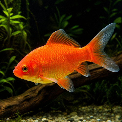 Raudonasis Carassius auratus