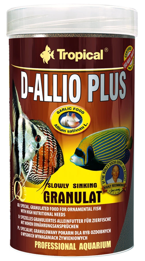 Tropical D-Allio Plus granulės 250ml/150g