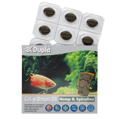 Dupla Gel-o-Drops 24 Kanapės ir Spirulina