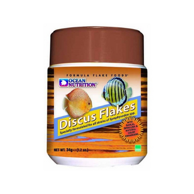 „Ocean Nutrition“ diskų dribsniai 34 g (maistas diskinėms žuvims)