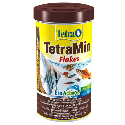 Tetra Min Flakes 500ml - dribsnių pavidalo žuvų maistas