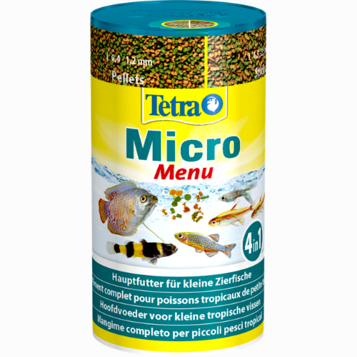„Tetra Micro Menu“ 100 ml – 4 viename maisto rinkinys