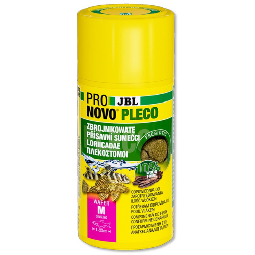 JBL Pronovo Pleco Wafer M 100ml - maistas žolėdžiams plecams