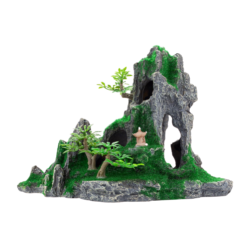 Akvariumo akmenukų dekoracija 27 cm