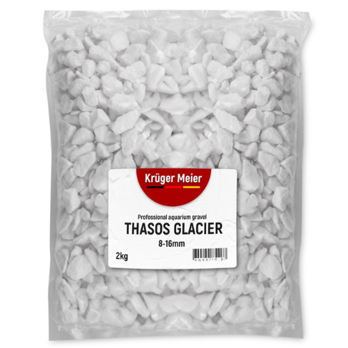 Kruger Meier Thasos ledynas 8–16 mm – Akvariumo žvyras 2 kg