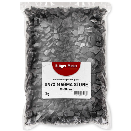 Kruger Meier Onyx magmos akmenys 10-20 mm - žvyras akvariumui 2 kg