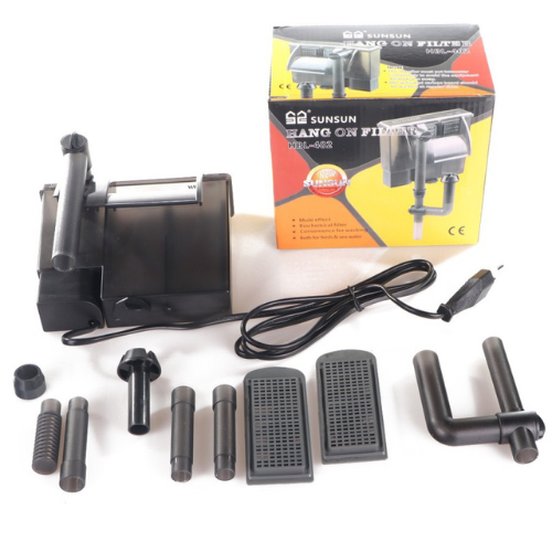 „SunSun Hang Filter Slim 2“ – plokščias kaskadinis filtras, 300 l/h