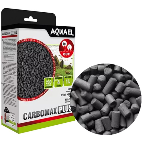 Aquael Carbomax Plus 1 l - aktyvuota anglis
