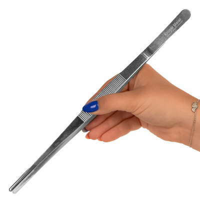 Kruger Meier augalų pincetas Simple - tiesus 30 cm