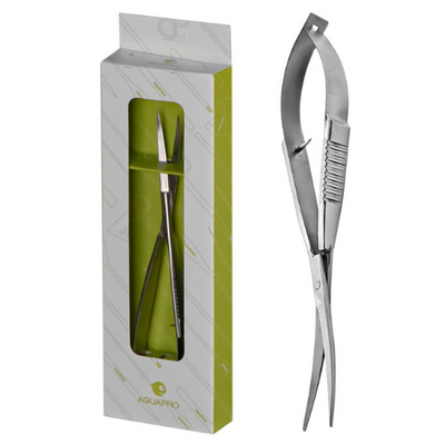 „Aquapro“ – 16 cm lenktos akvariumo žirklės