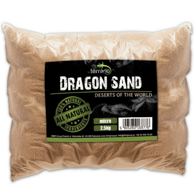 Terrario Dragon Sand 2,5 kg - mikro dykumos smėlis