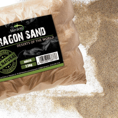 Terrario Dragon Sand 2,5 kg - mikro dykumos smėlis