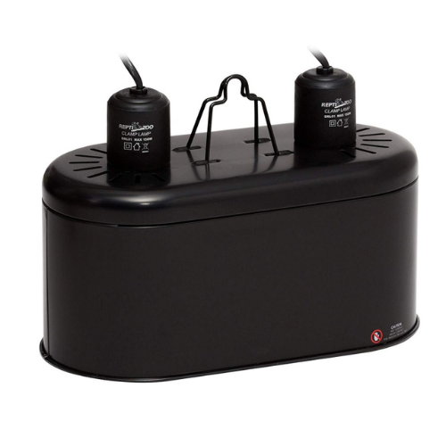 Dviguba „Repti-Zoo“ lempa, skirta 2 x 150 W lemputėms