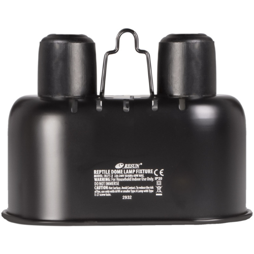 „Resun Reptile Black Lamp DUO Mini“ – dviguba terariumo lempa