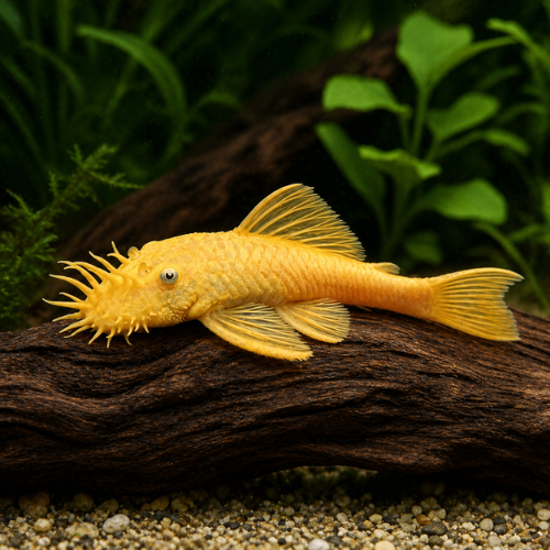 L144 Ancistrus rūšis. Citrina