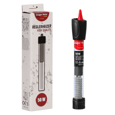 Kruger Meier Regulator šildytuvas 50W - šildytuvas su termostatu akvariumui