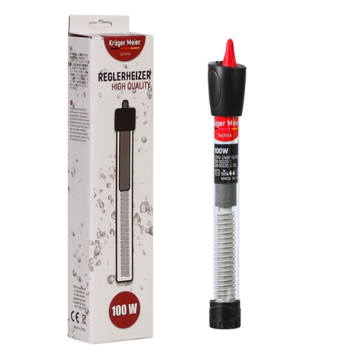 Kruger Meier Reglerheizer 100W - akvariumo šildytuvas su termostatu