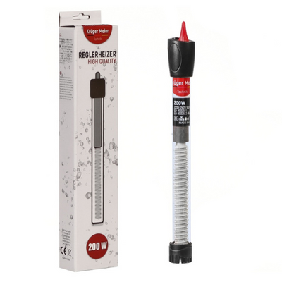 Kruger Meier Reglerheizer 200W - akvariumo šildytuvas su termostatu