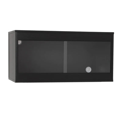 Monkfield Black Wooden Vivariums Flat Packed 76x46x46 cm