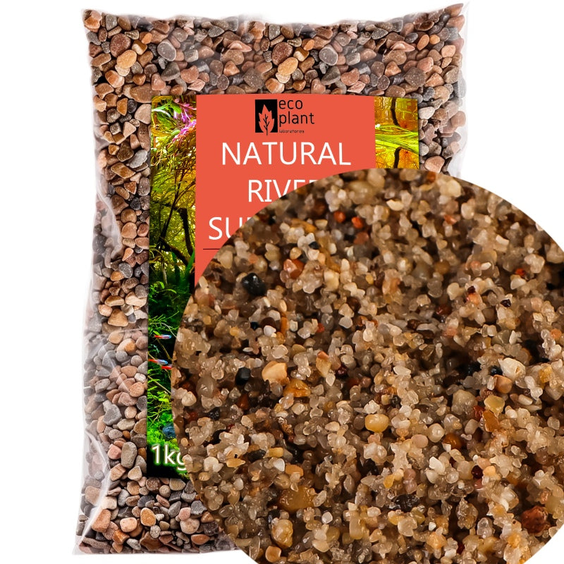 „Eco Plant Natural River“ 1 kg – upės žvyras 1–3 mm
