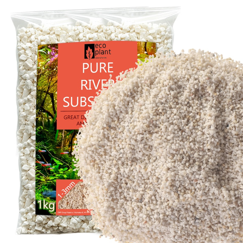 „Eco Plant Pure River“ 1 kg - lengvas žvyras 1-3 mm