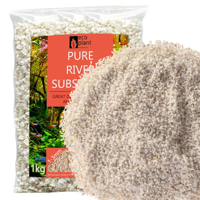 „Eco Plant Pure River“ 1 kg - lengvas žvyras 1-3 mm