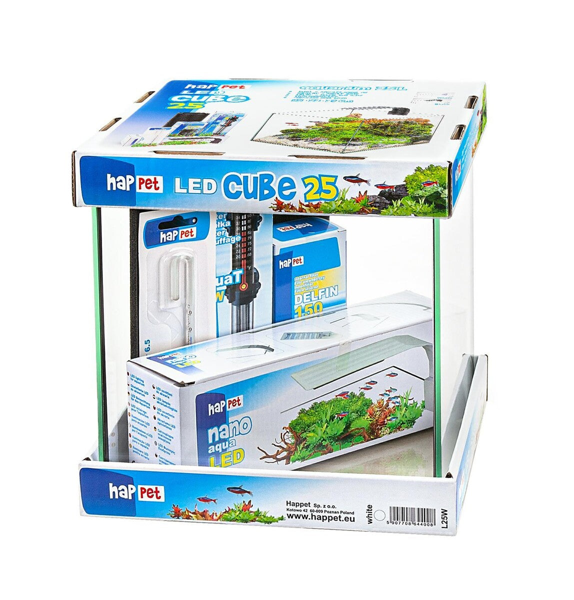 LED CUBE 25 Black Happet